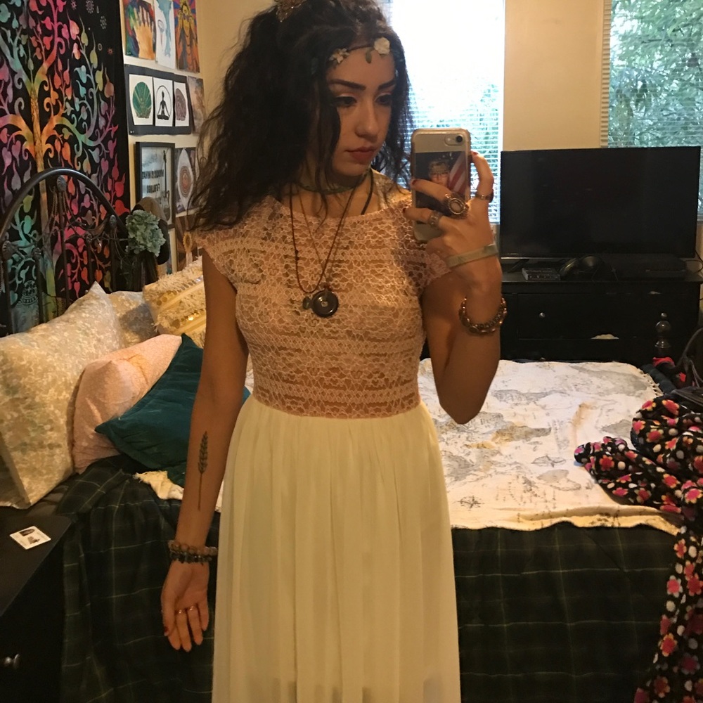 Brand New Forever 21 Bohemian Princess Dress